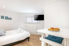 Le Belem : Chambre spacieuse avec sdb privative, cuisine et salon partagés, terrasse, proche facs et centre